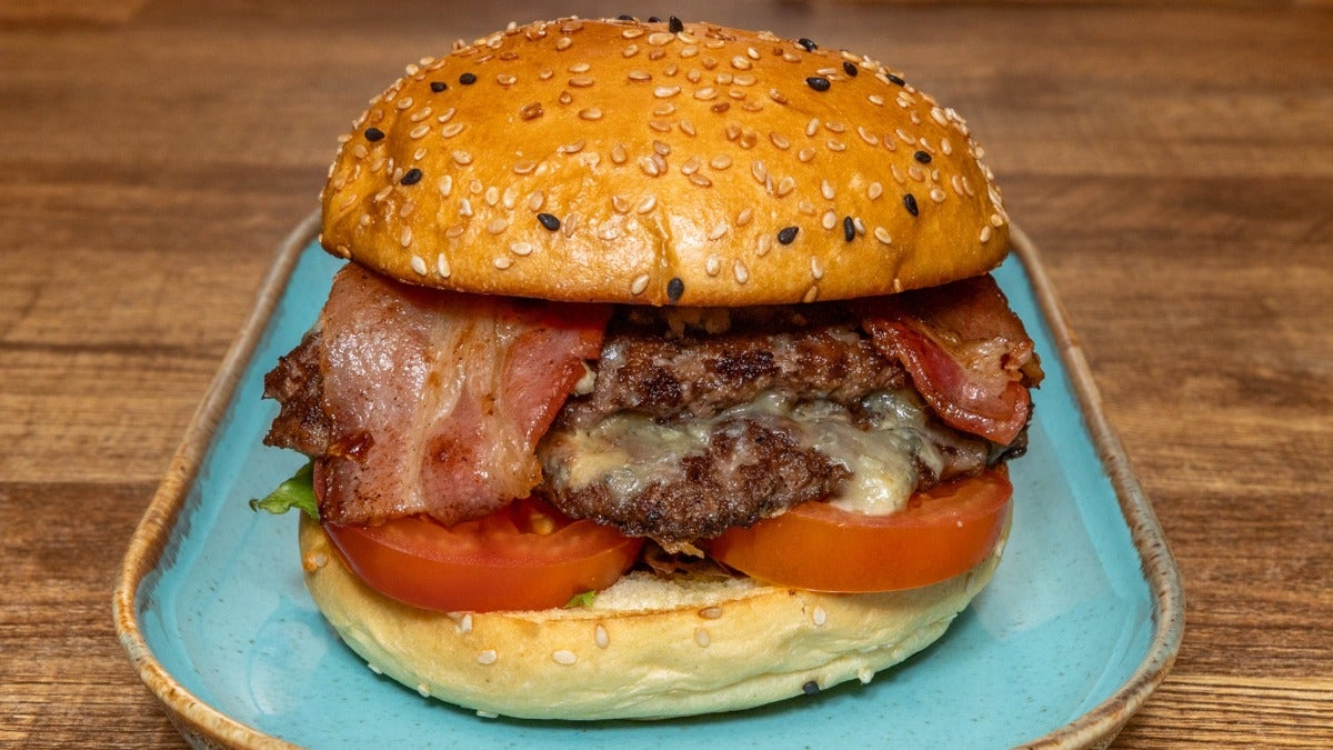 Bacon & Blue Burger