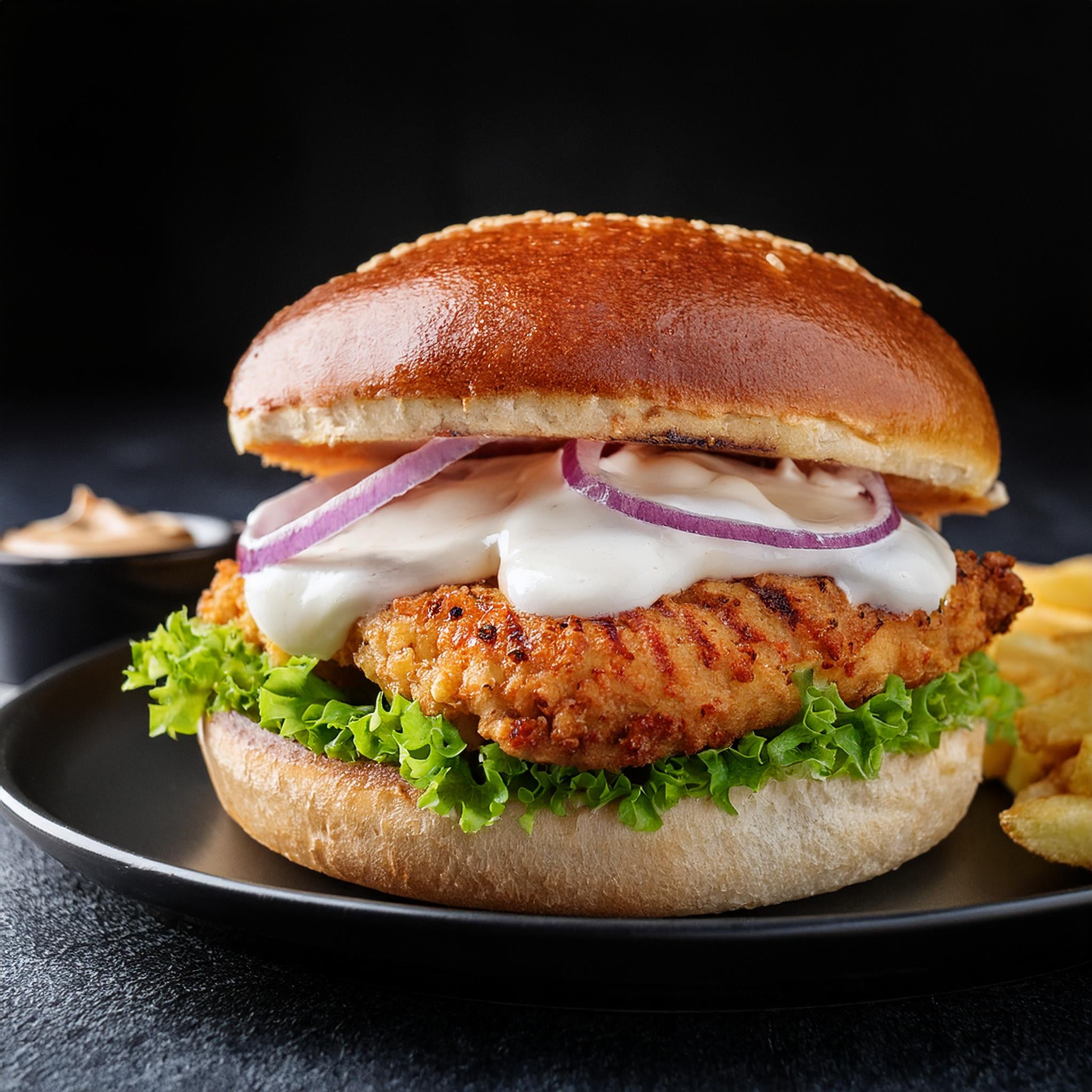 Grilled Chicken Burger