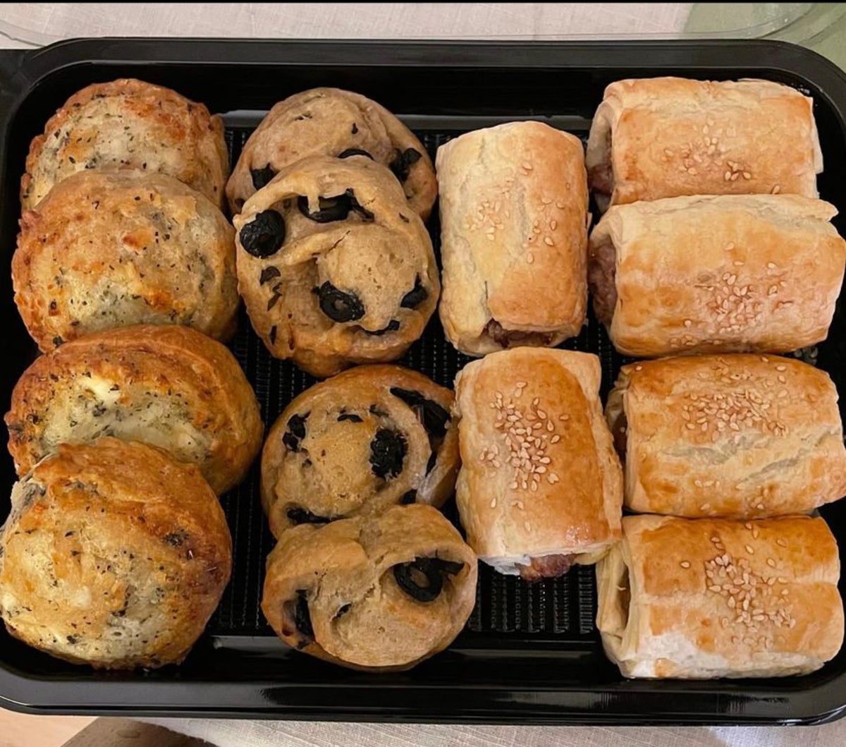 Small sausage rolls