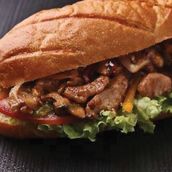 Meat Fajita French Samon
