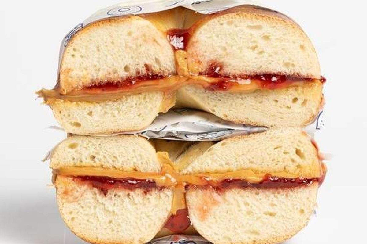 Bagel PBJ