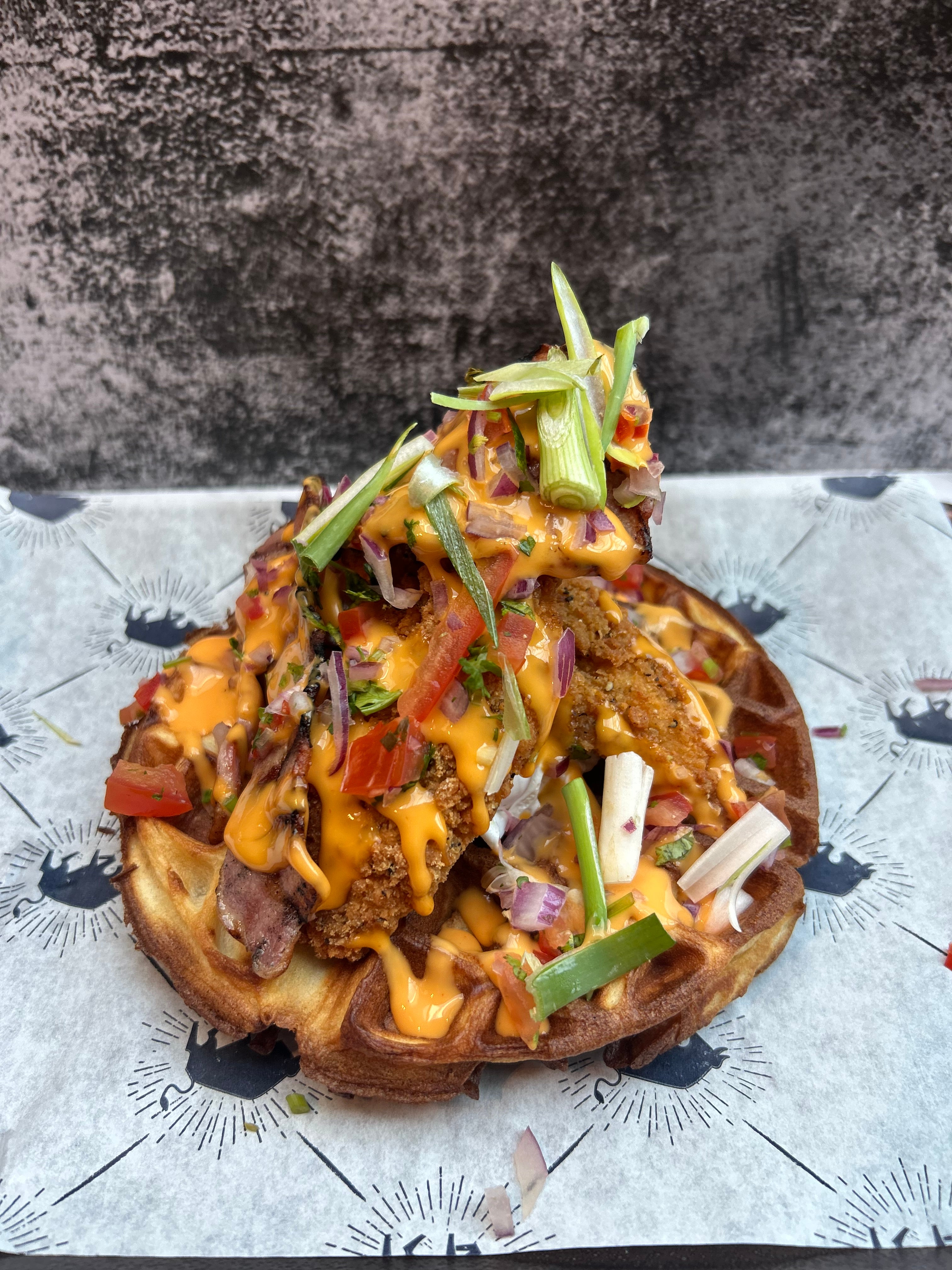 Fried Chicken & Bacon Waffle