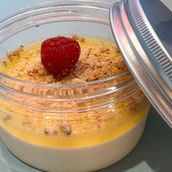 PIÑA COLADA PANNA COTTA JAR