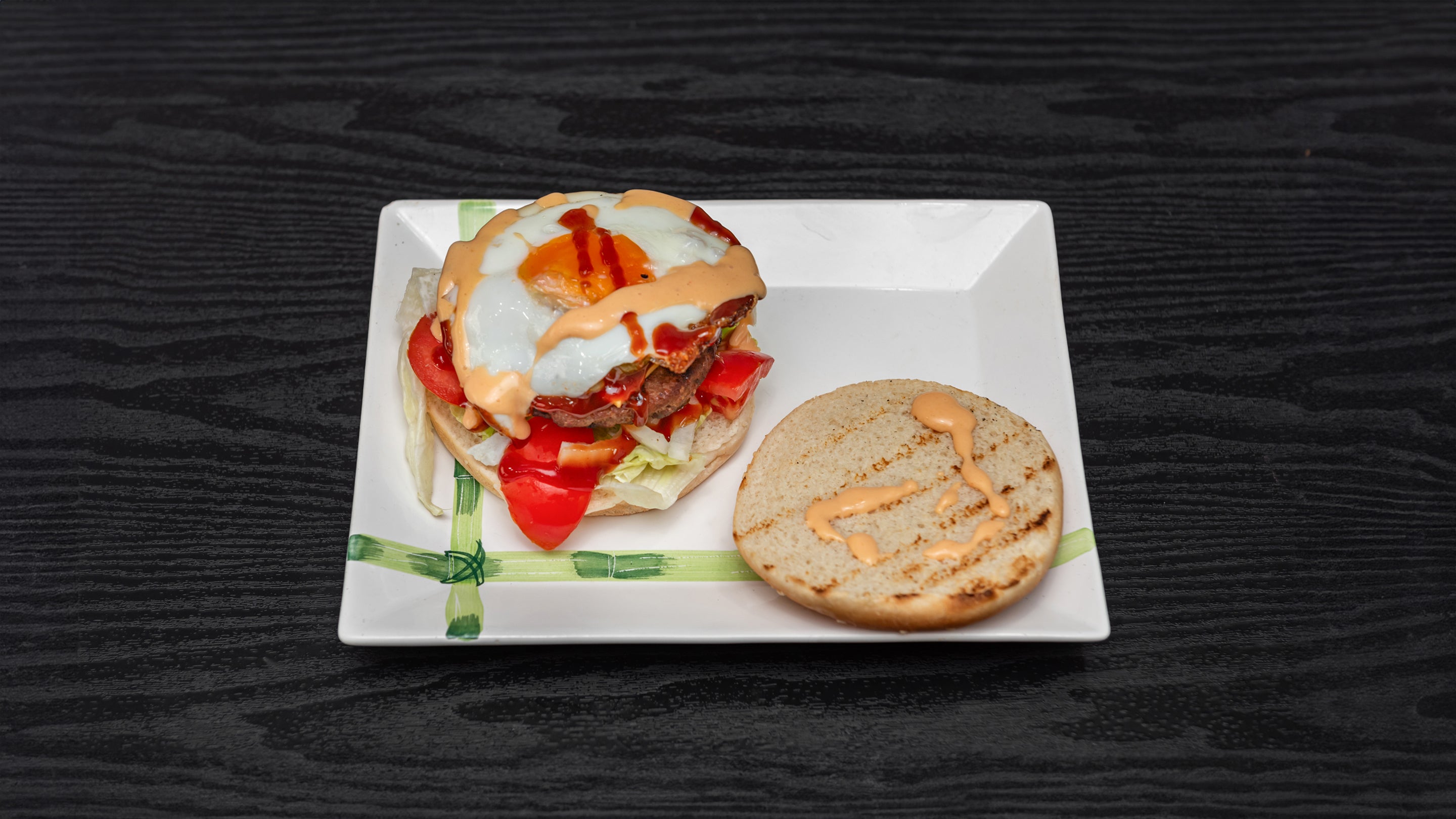 Hangover Burger With Large Side