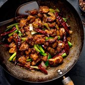 Crispy Chicken In Schezwan Sauce