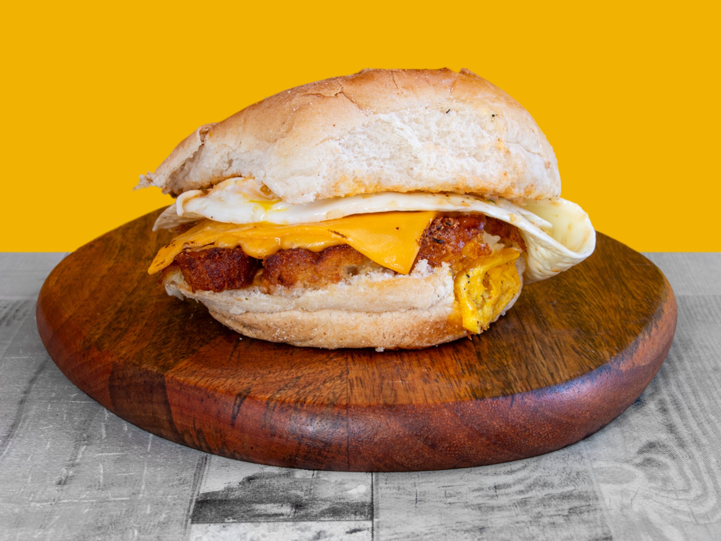Hashbrown Egg Cheese Breakfast Muffin