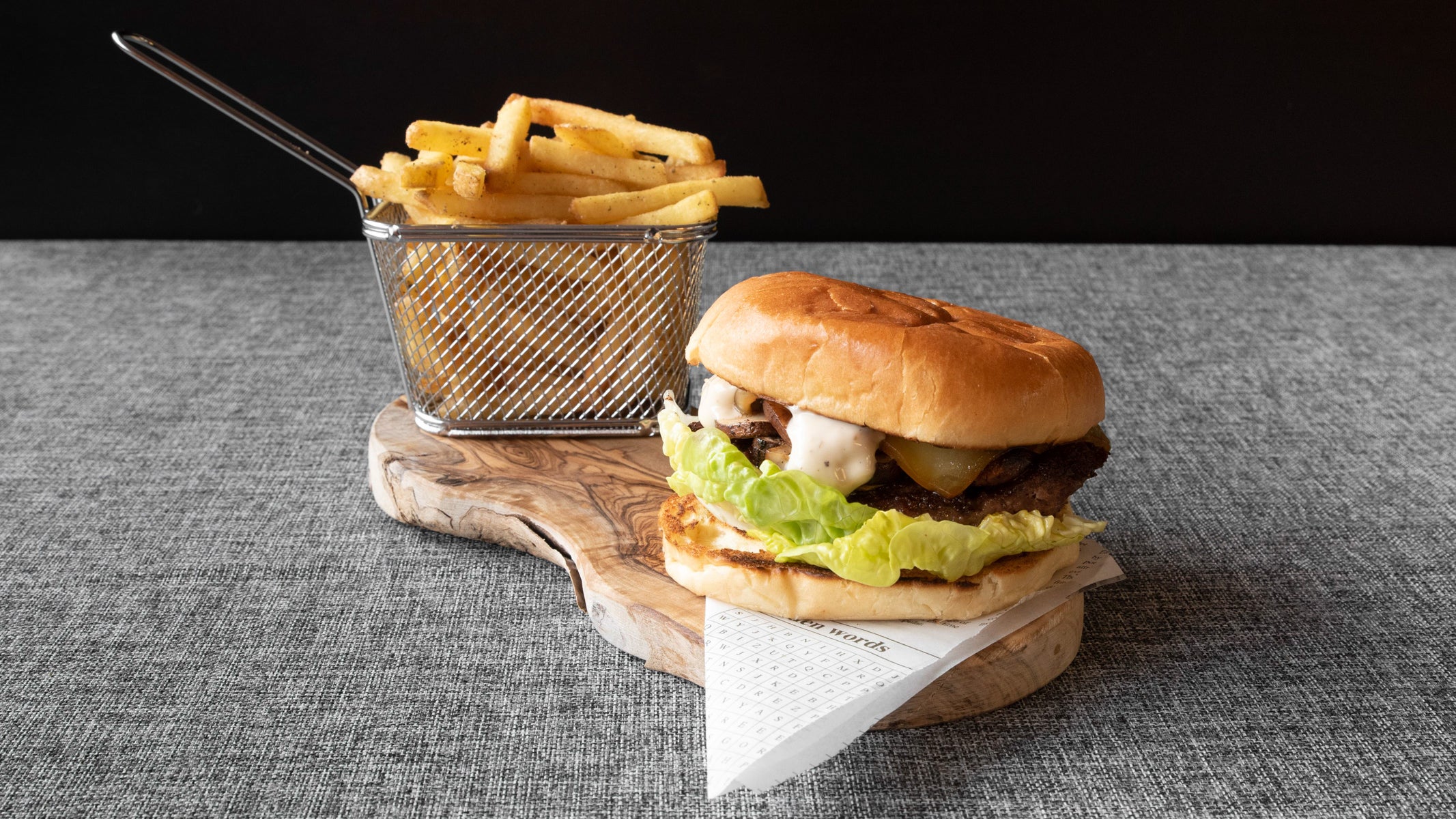 Truffle Mushroom Swiss