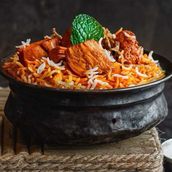 Small chicken biryani