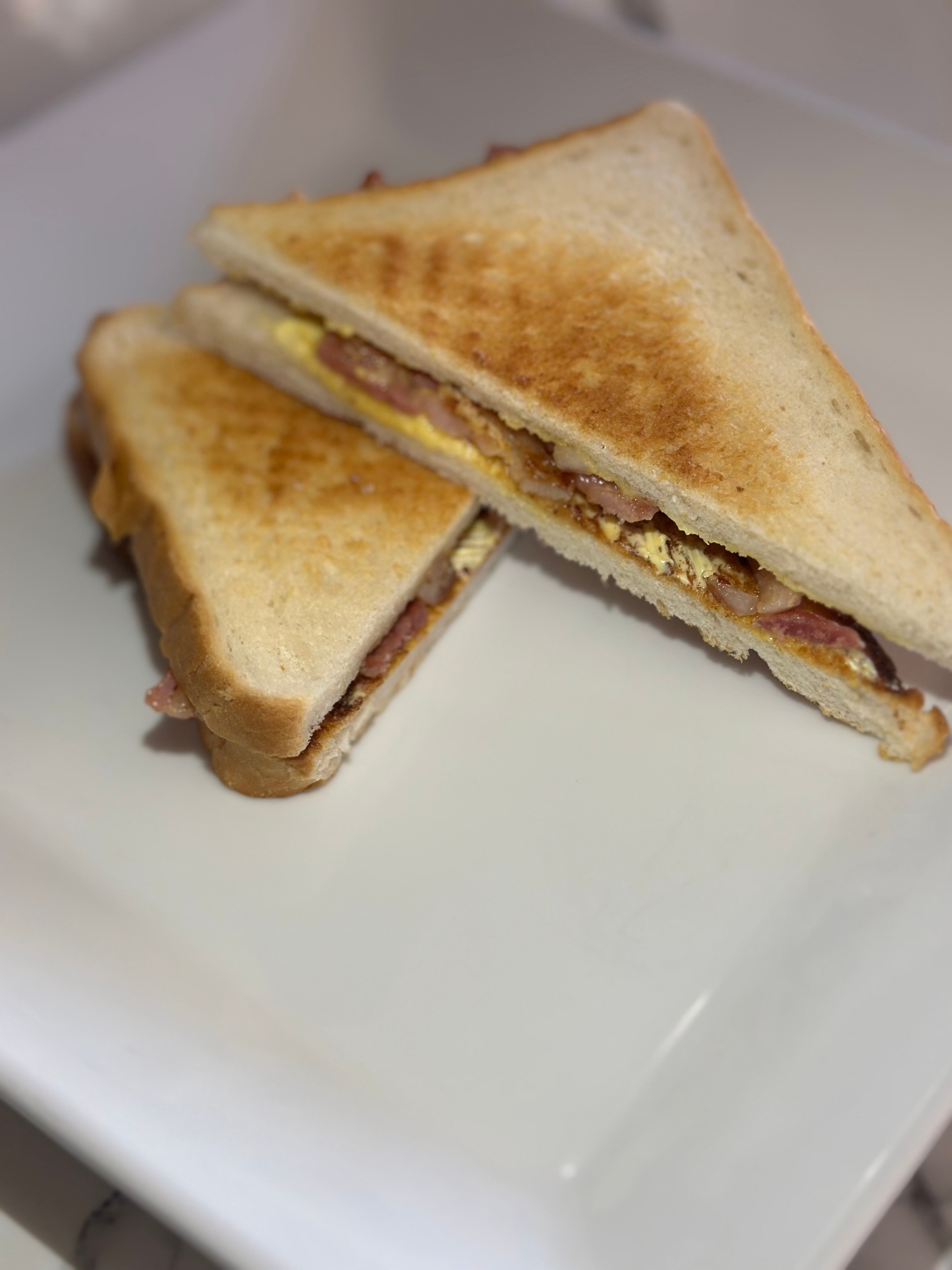 Bacon Breakfast sandwich