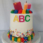 Back To School Cake 1