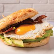 Avo Stacked Bagel