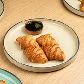 Mini Plain croissant (4 pcs)