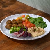 Falafel & Hummus Plate