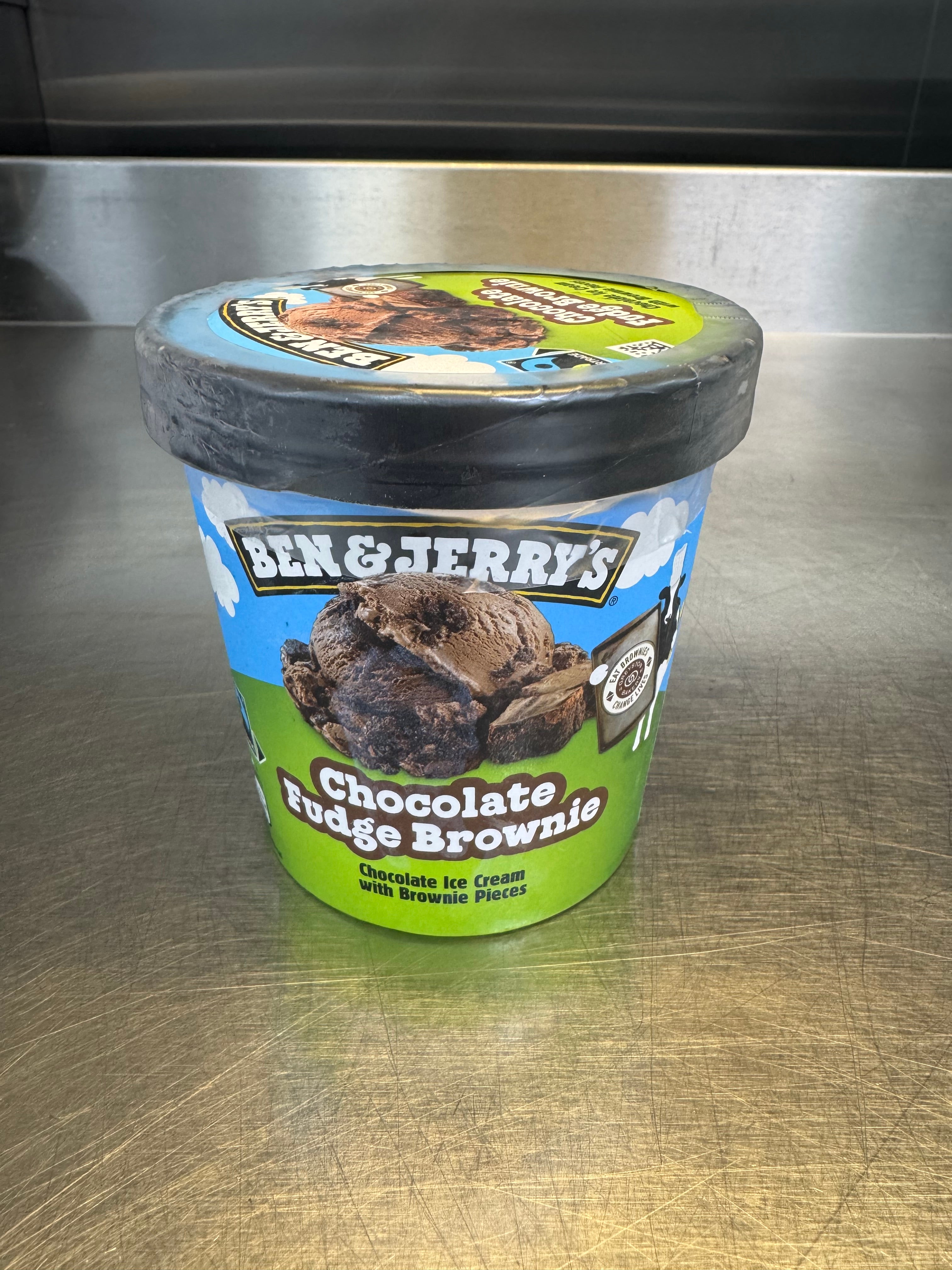 Ben & Jerry's Chocolate Fudge Brownie Ice Cream Tub 465ml