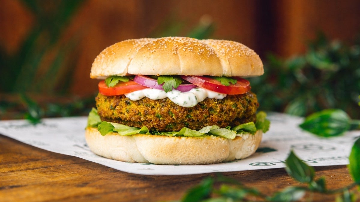 Falafel Burger (VG)