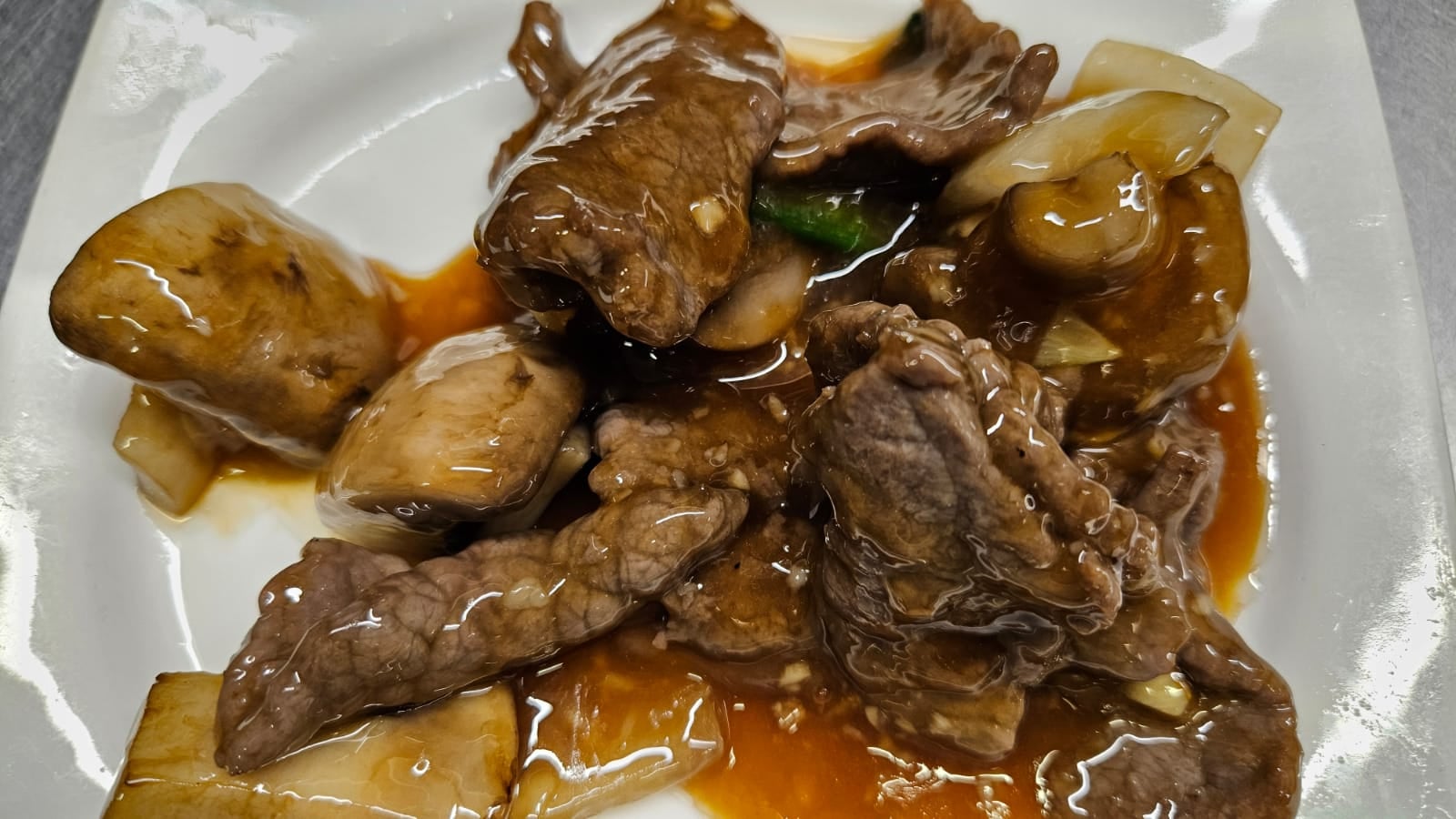 Beef with Mushrooms
