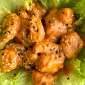 Dynamite Sauce Prawns