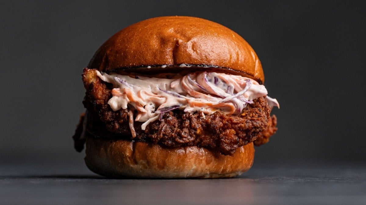 Fresh Fuel Crispy Chicken Burger