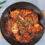 Chicken Achari Handi
