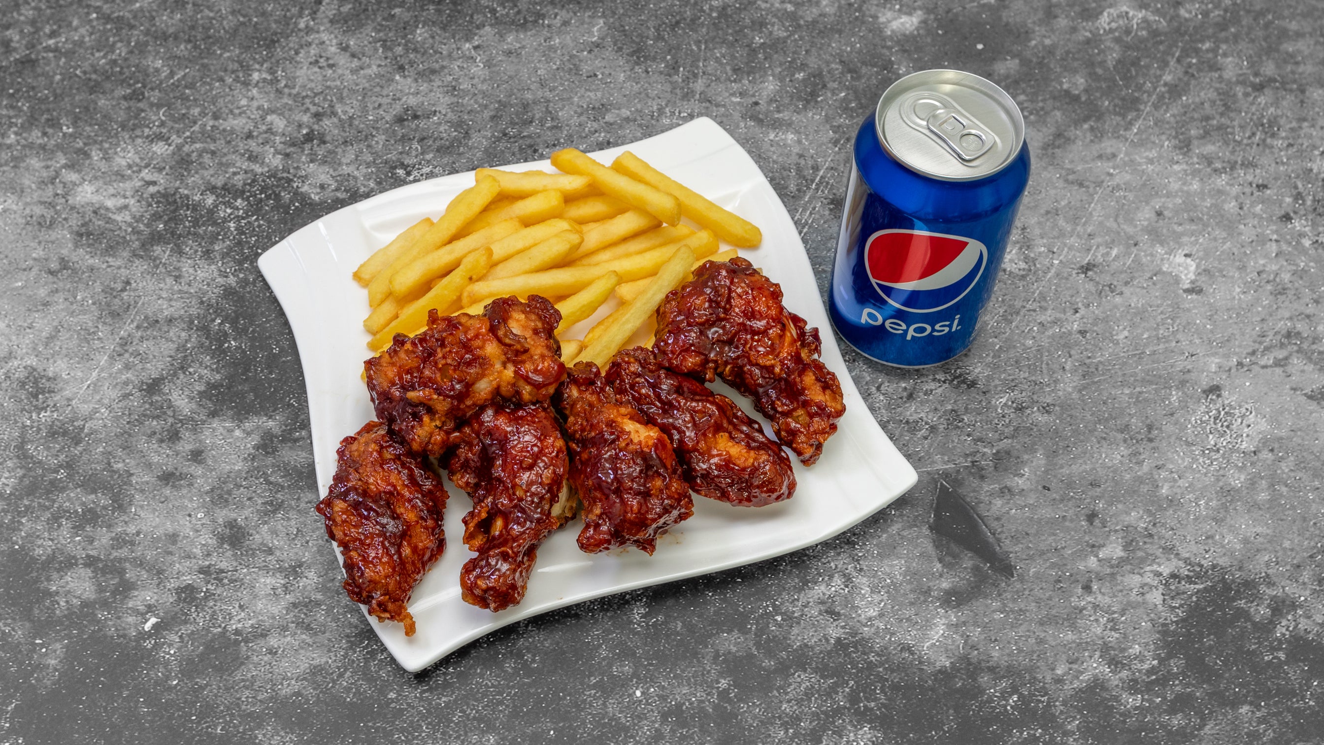 BBQ Wings Meal