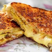 Cheese Omelette Toast