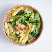 Butter Garlic Vegetables ( Vegetarian )