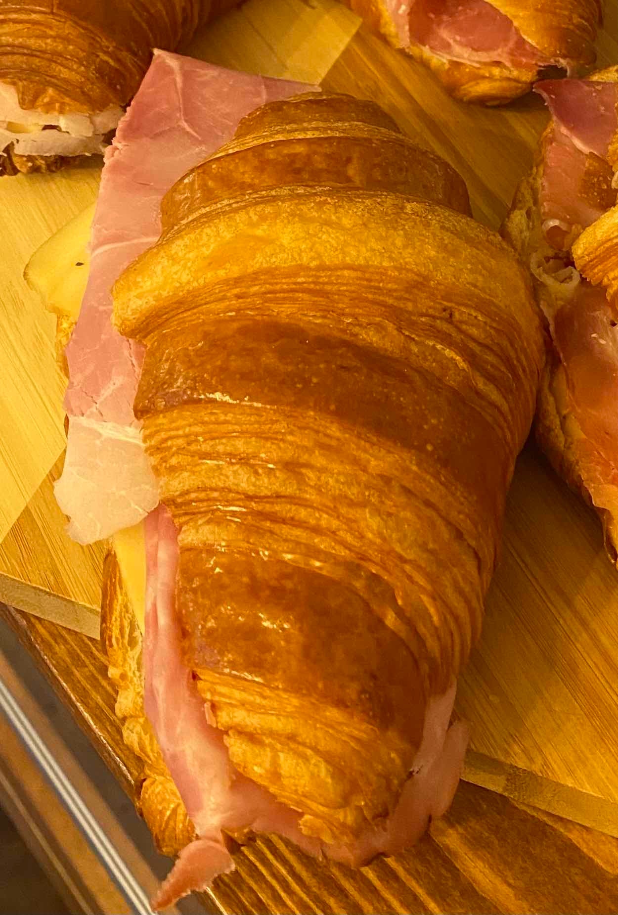 Ham and Cheese croissant