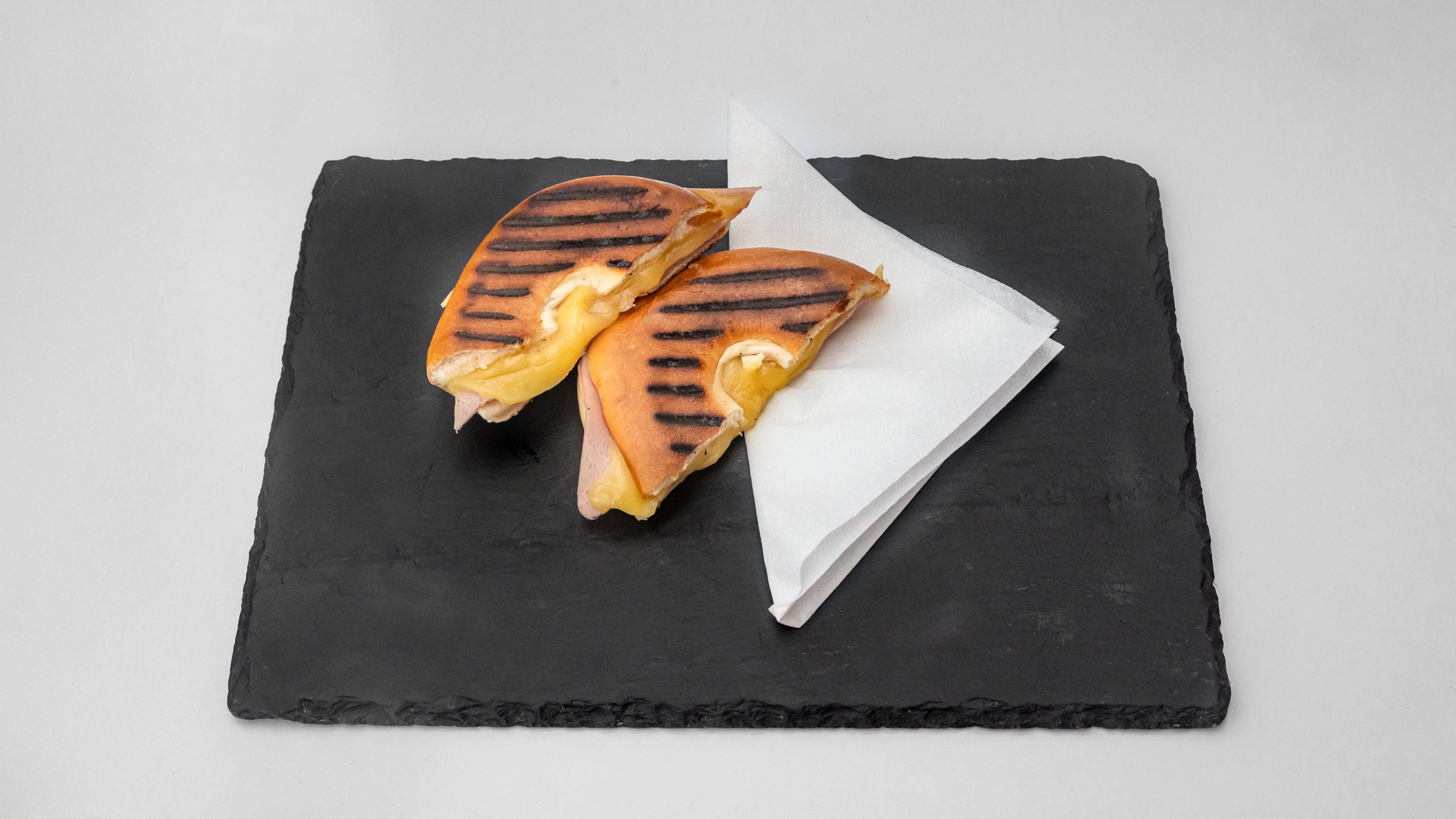 Bagel with Ham & Cheese
