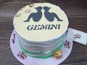 Gemini Tower Cake