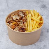 Doner Box with french fries or white rice
