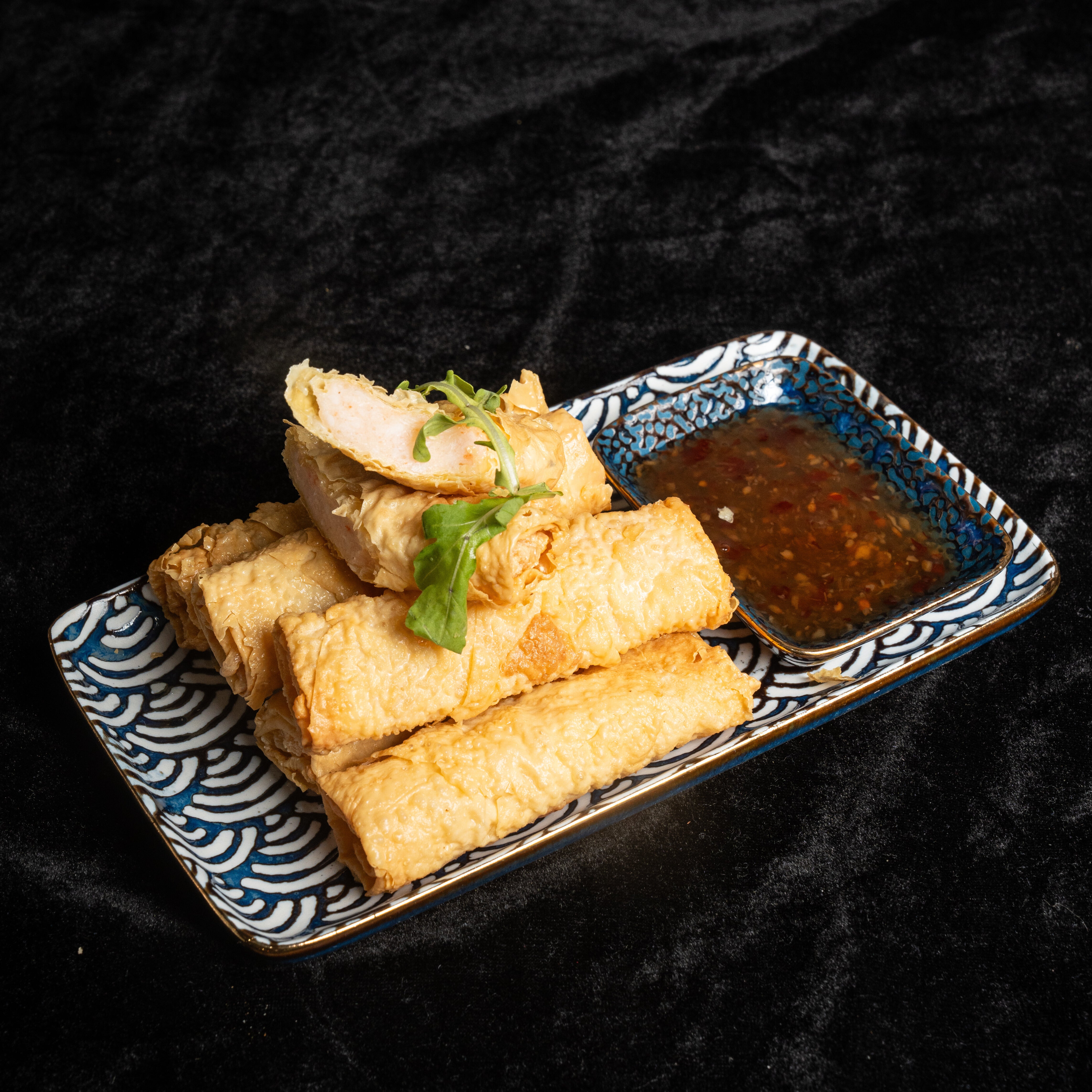 Fried Shrimp Spring Rolls 炸蝦春卷