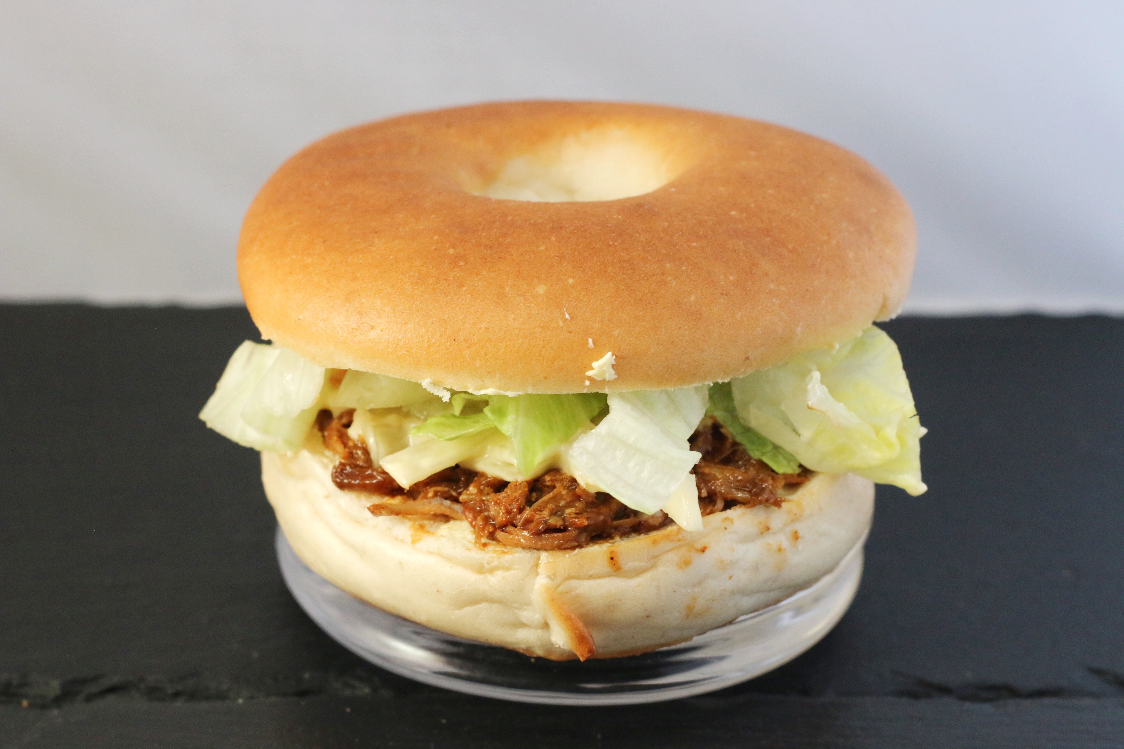 BBQ Pulled Pork, Coleslaw and Lettuce