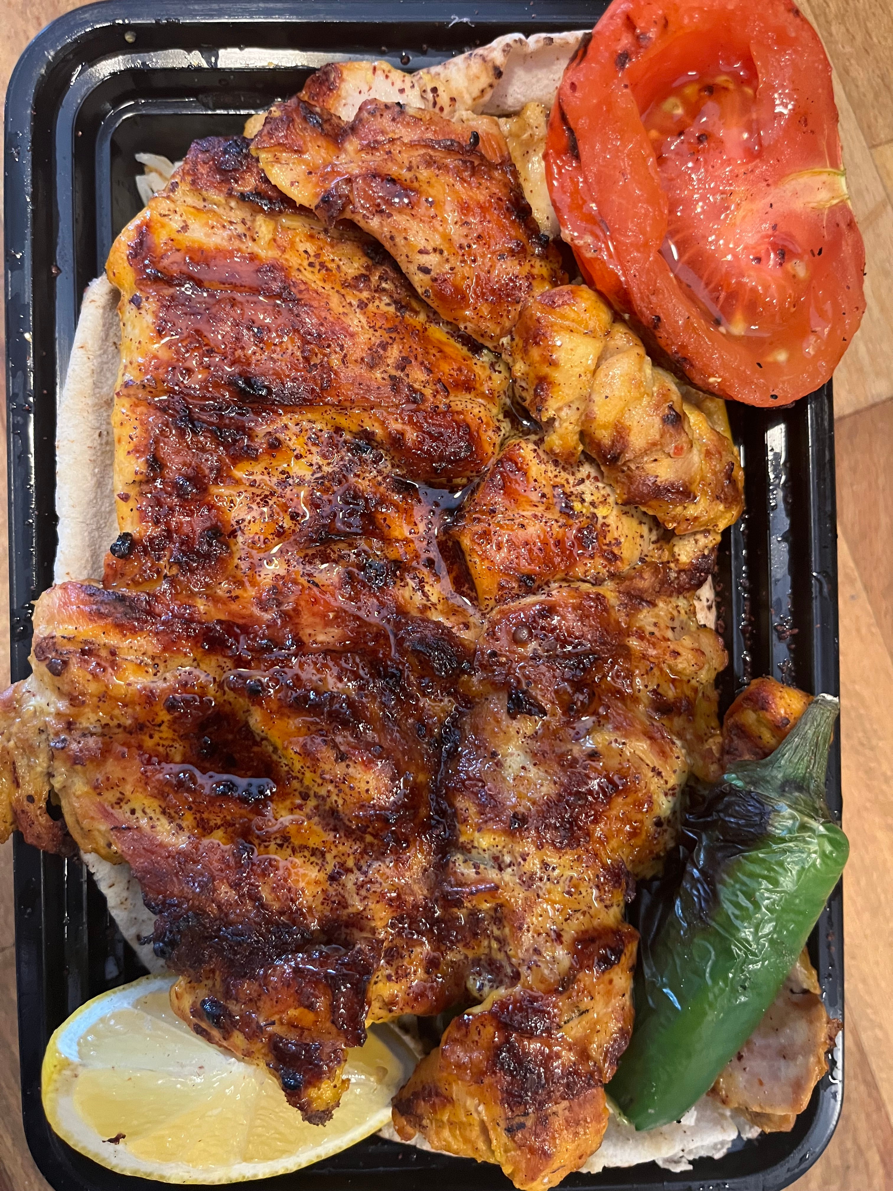 Whole Chicken + Chips + Salad
