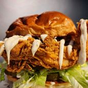 Slab Chicken Sando 