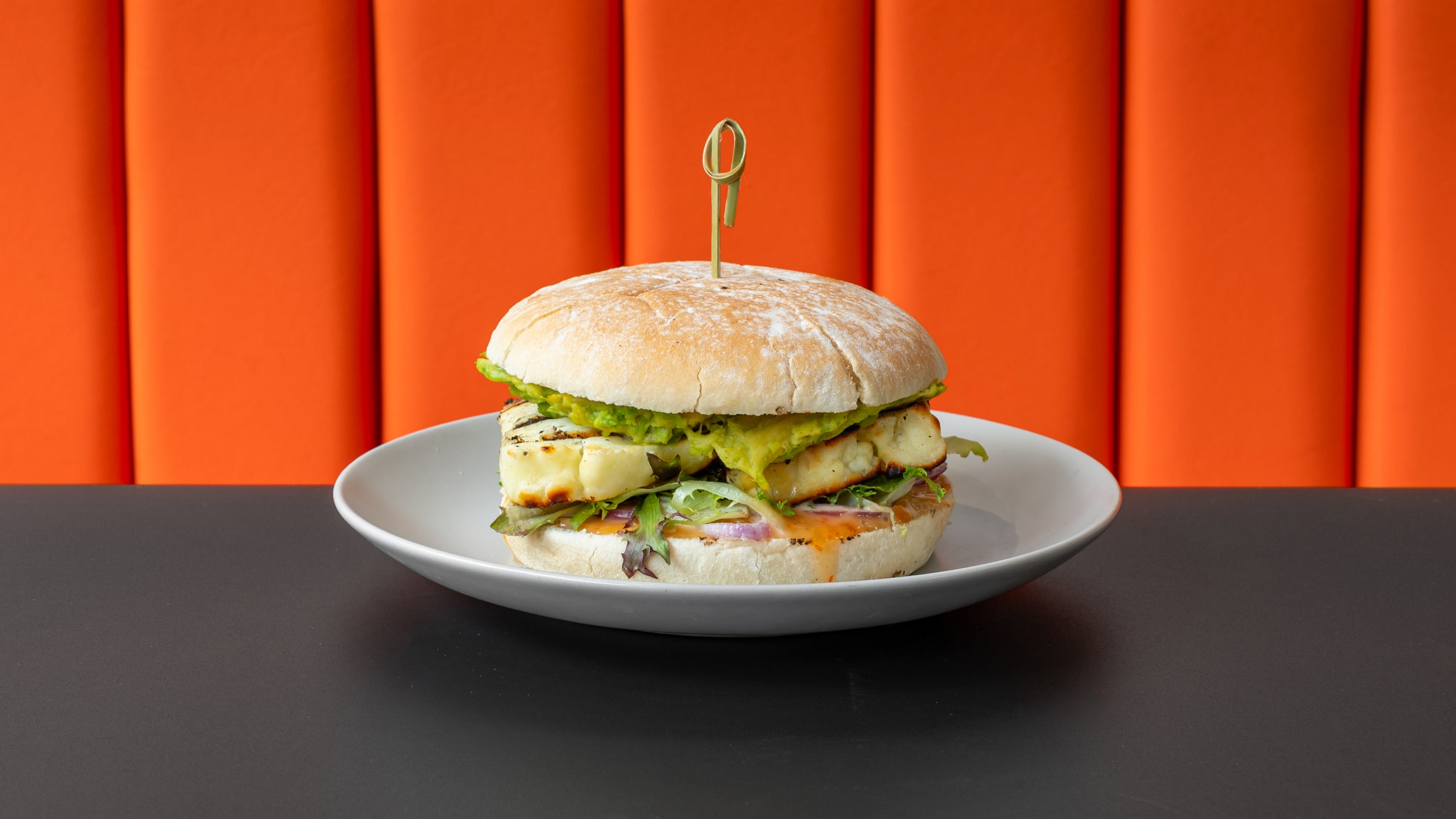 Grilled Halloumi Burger