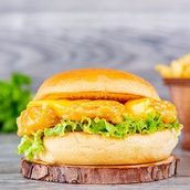 Jumbo Prawns Burger