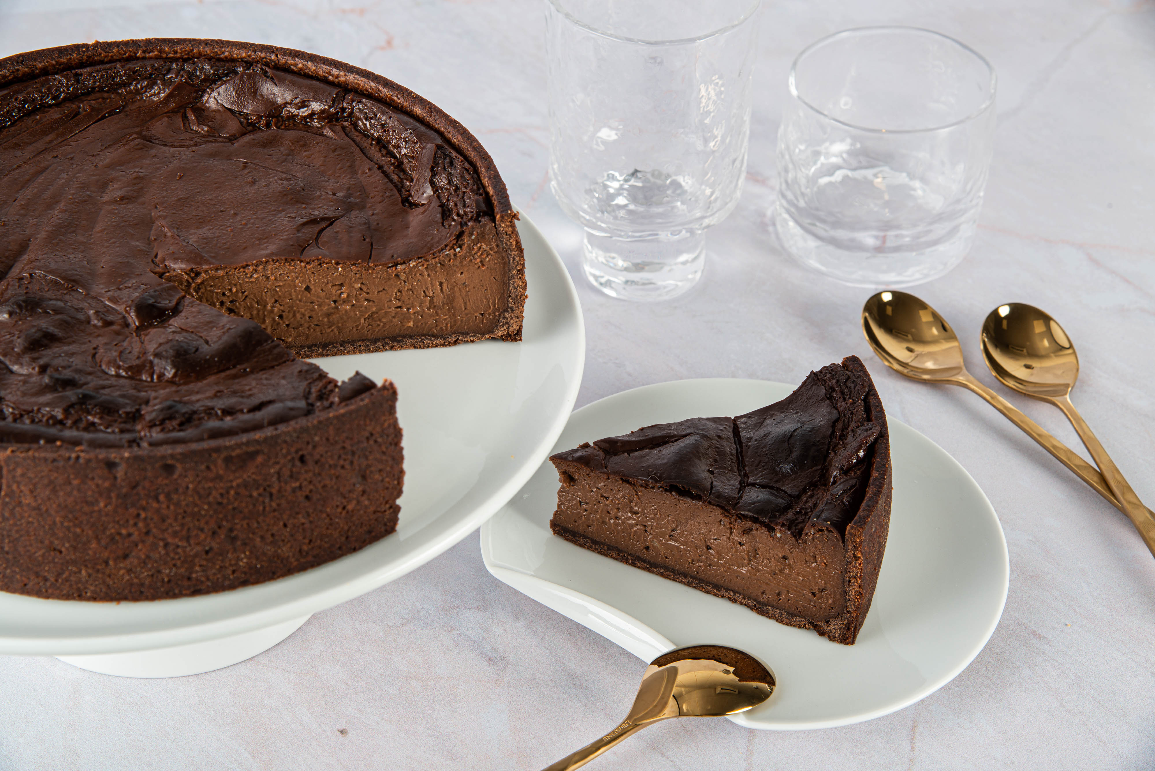Chocolate Flan (by slice)