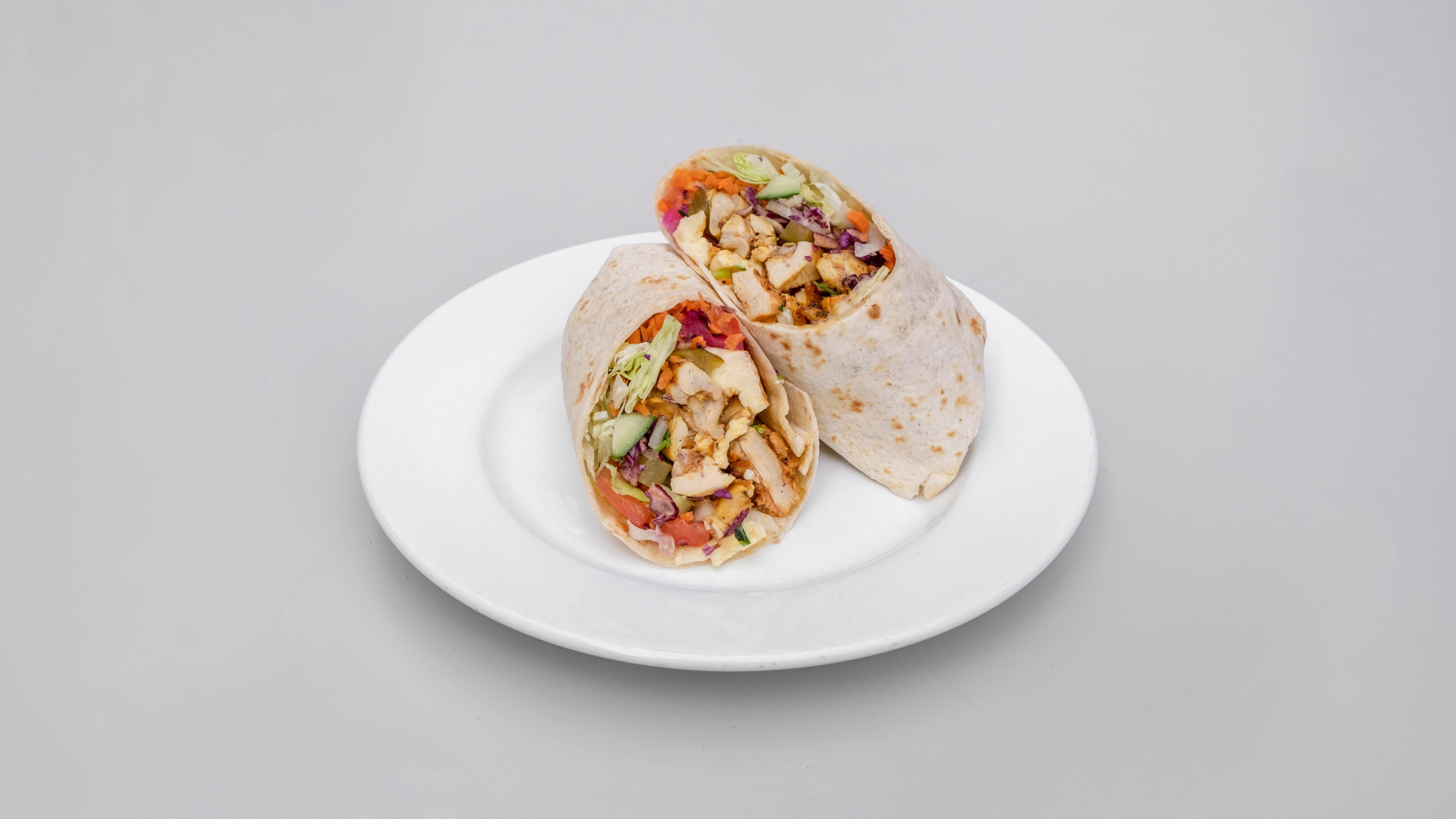Chicken and Halloumi Wrap