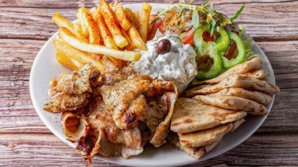 Chicken Yeeros Portion