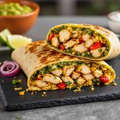 Chimichurri Pollo Burrito