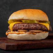 Mushroom Beef Burger