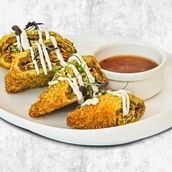 Crispy Chicken Bread Pockets