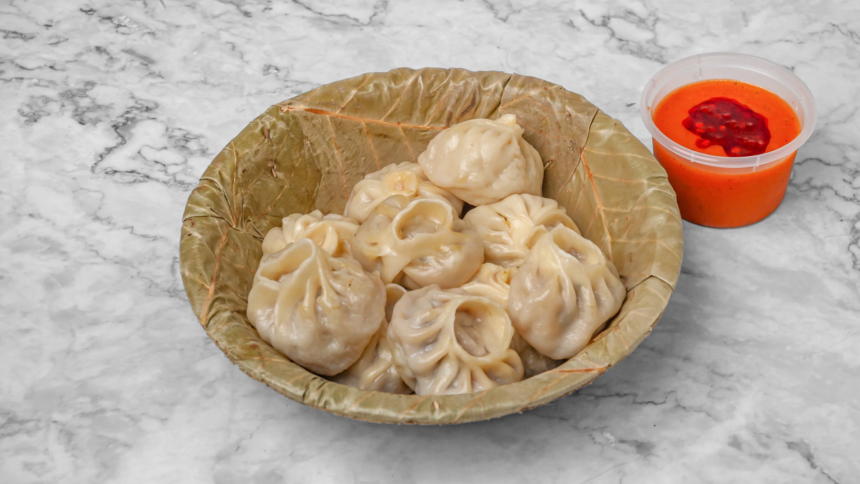 Half Chicken & Half Lamb Momo (10 Pieces)