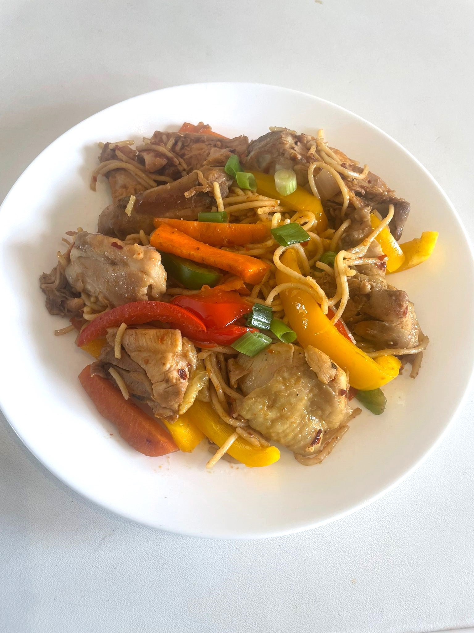 J&J Special Spaghetti Stir fry