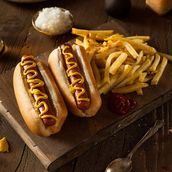 2 Hot Dog Classic Sandwich