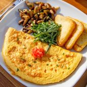 Mushrooms Omlete
