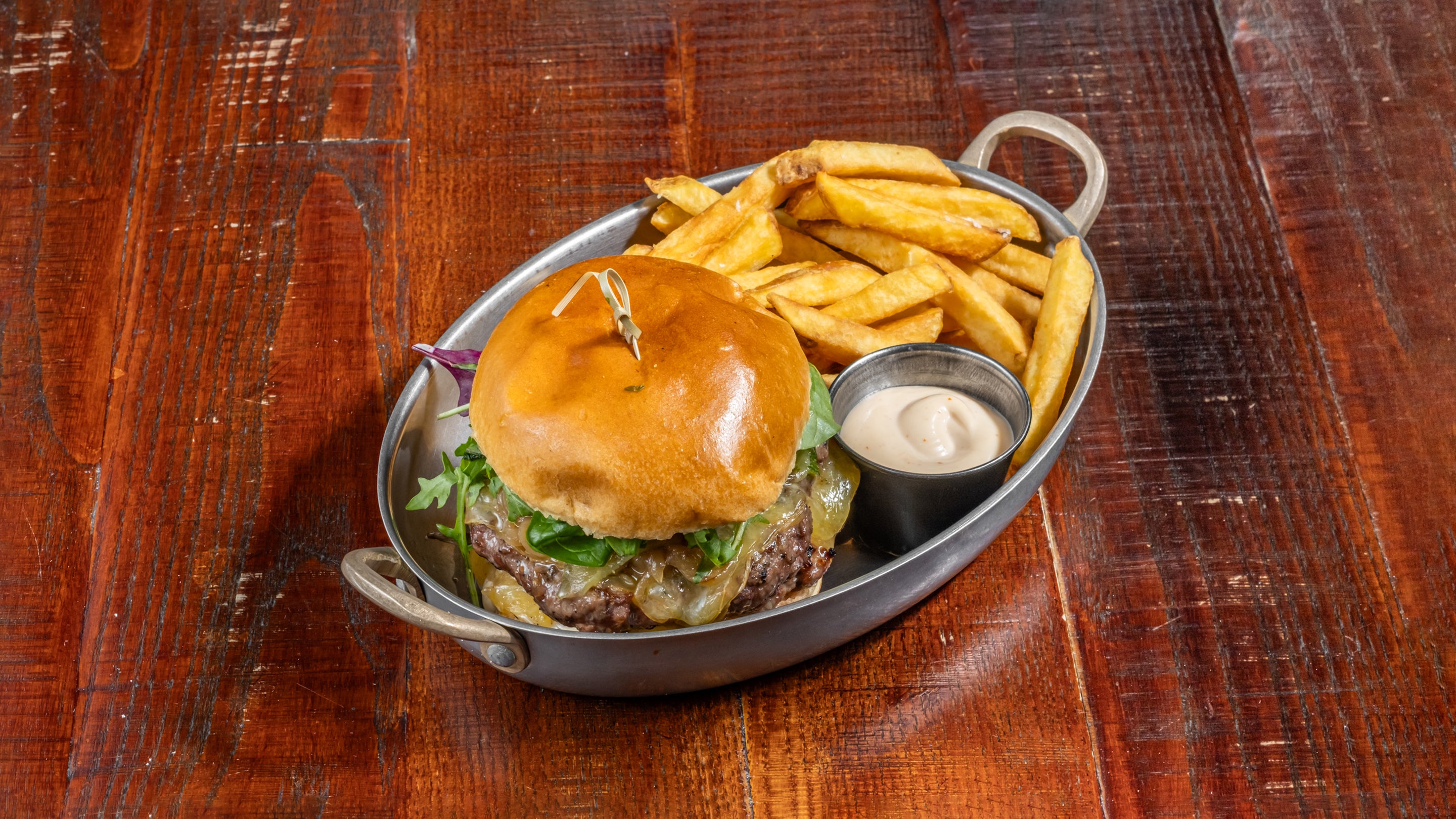 Sticky Pork Belly Burger