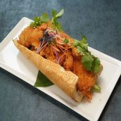 Vietnamese Pesto Basa Fish Sandwich - 6 inch
