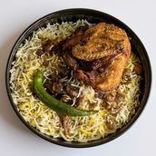 Chicken Majboos For 1 Person