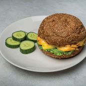Eggs Burger Bun 